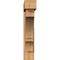 Ekena Millwork Balboa Block Smooth Bracket w/ Offset Brace, Western Red Cedar, 7 1/2"W x 36"D x 40"H BKT0806X36X40BOA05SWR - alternate 4